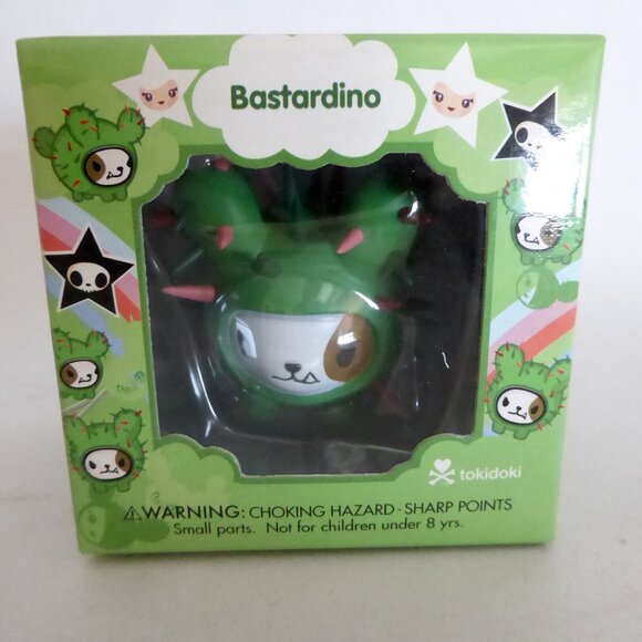 NEW 2005 TOKIDOKI BASTARDINO CACTUS DOG PUPPY DESIGNER VINYL COLLECTIBLE FIGURE - Picture 2 of 14